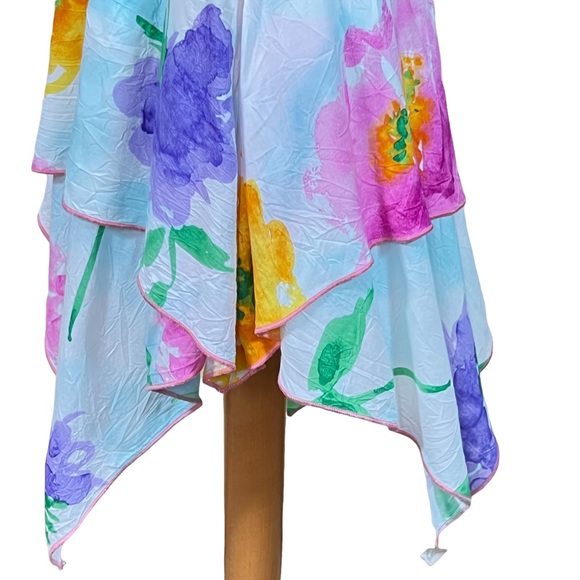 Jams World Women’s Tropical Floral Skirt & Cami Set XS - Picture 6 of 15